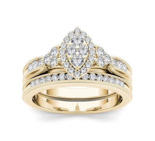Fashion Jewelry New Fashion Rhinestone Ring Women